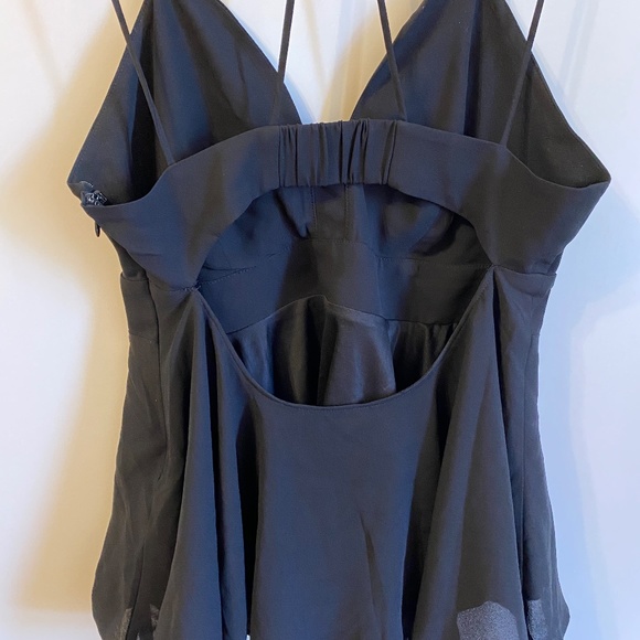 EXPRESS Corset Style Peplum Top with straps SIZE S - Picture 5 of 7
